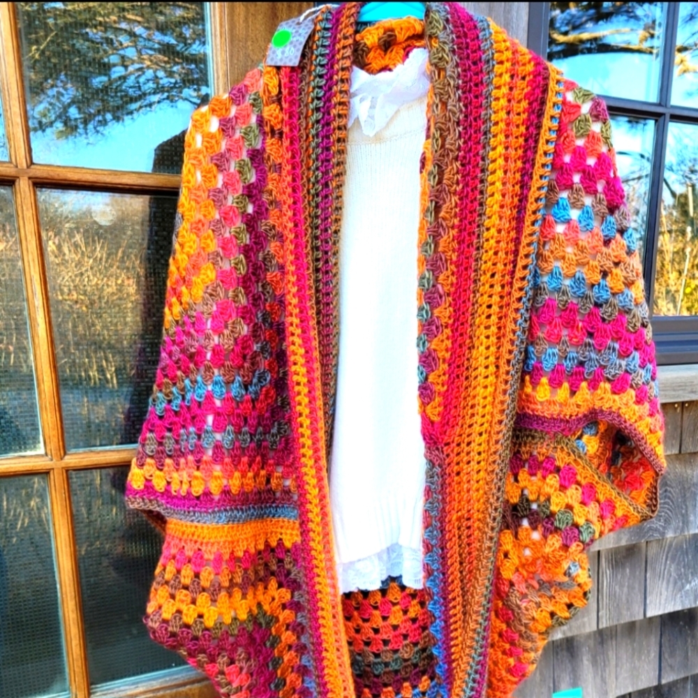 Handmade crochet Cover up